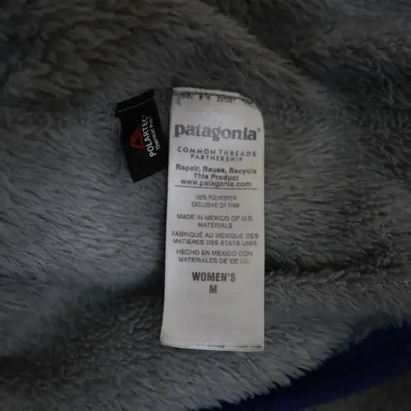 Patagonia Womens M Re-Tool Snap-T Fleece Pullover - Picture 9 of 9